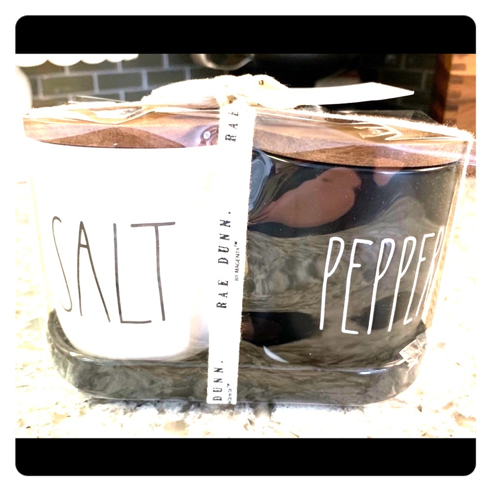 Rae Dunn Salt and Pepper